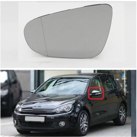 LEFT Mirror Glass Golf 6 MK6 
6471124 
5863837
3370172-1
2009 2010 2011 2012 2013 Heated Mirror Glass 5K0 857 521 5K0857521