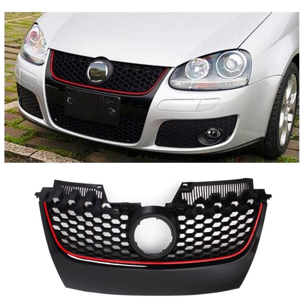 VW Golf MK5 GTI Front Bumper Grill VW 2005 - 2006 2007 2008 2009 Front Radiator Grille
power-auto GRILLE-VW003
For VW Volkswagen Golf MK5 GTI 2005-2009 Main Radiator Upper Front Grill Grille
Auckland Warehouse NZ stock
