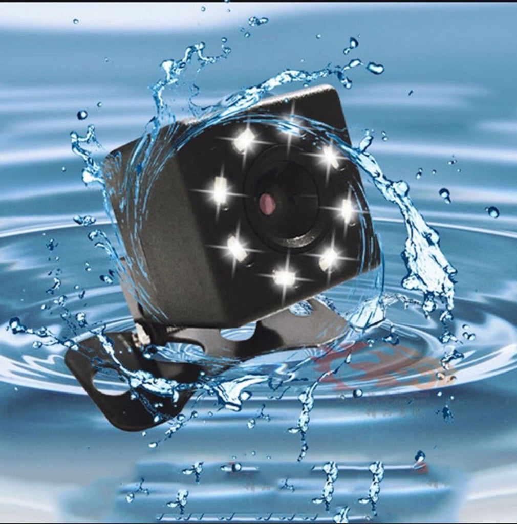 Car Rear View Camera 8 LED Night Vision Reversing Auto Parking for Car Stereo Monitor CCD HD Video