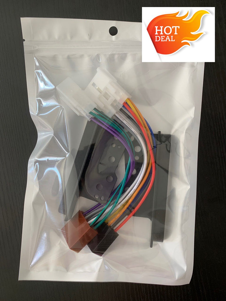 ISO Wiring Harness For TOYOTA, LEXUS + Trim Side Brackets For TOYOTA, LEXUS Kit