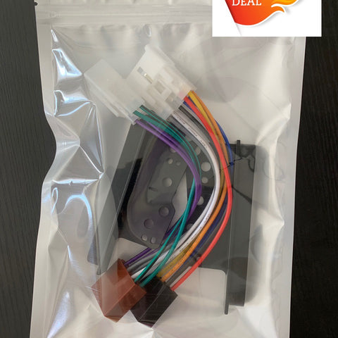 ISO Wiring Harness For TOYOTA, LEXUS + Trim Side Brackets For TOYOTA, LEXUS Kit