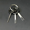 Set of 18Pcs Terminal Removal Keys, Car Electrical Wiring Crimp Connector Pin Extractor Stereo