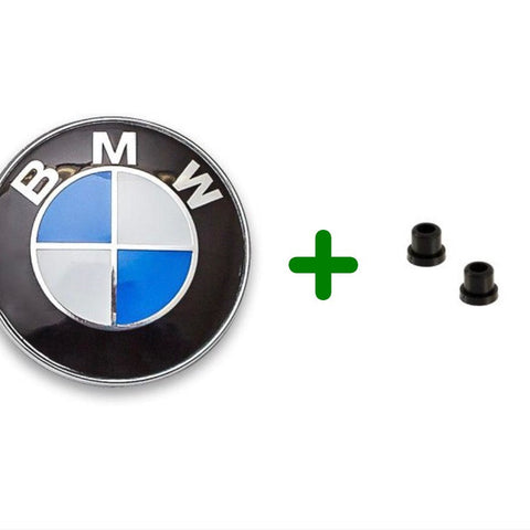 BMW Badge 82mm Bonnet Hood Emblem for E46 E39 E38 E90 E60 Z3 Z4 X3 X5 X6