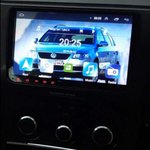 Suitable For VW Google Android 8.1 Double DIN Head Unit for Volkswagen, Skoda Bluetooth, Radio, Video Player