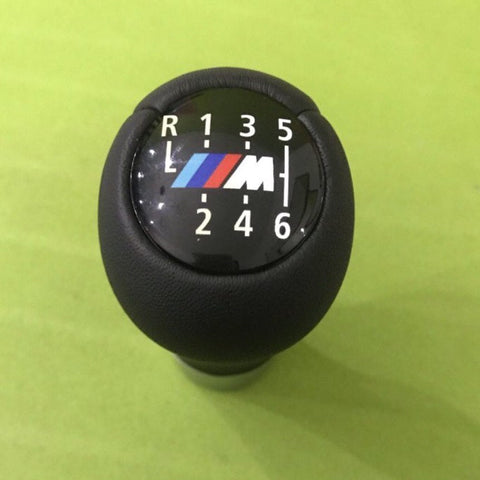 6 Speed Car Gear Shift Knob With M Logo For BMW 1 3 5 6 Series E30 E32 E34 E36 E38 E39 E46 E53 E60 E63 E83 E84 E90 E91 /