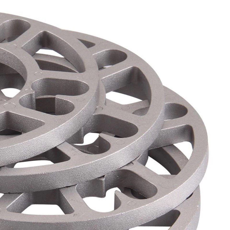 **SPECIAL** 4PCS 10MM ALLOY ALUMINUM WHEEL SPACERS SHIMS PLATE 4&5 STUD VW Audi, etc.