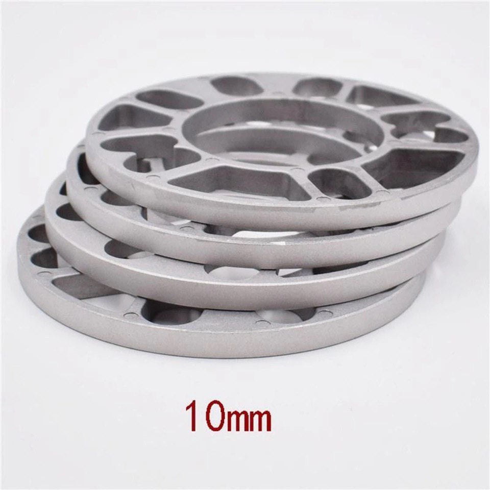 **SPECIAL** 4PCS 10MM ALLOY ALUMINUM WHEEL SPACERS SHIMS PLATE 4&5 STUD VW Audi, etc.