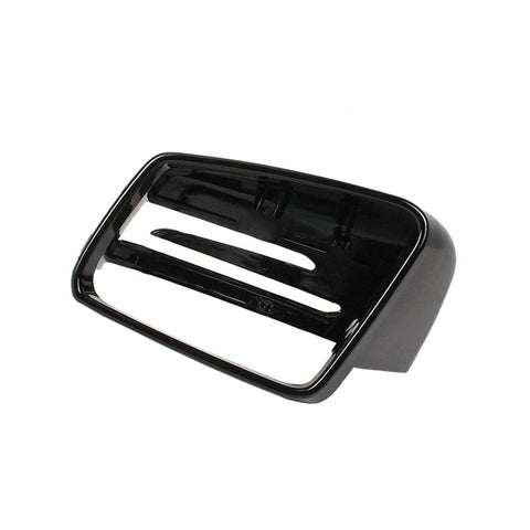 To -
LEFT Black Wing Mirror Cover For Mercedes-Benz C-Class W176 W246 W204 W212 W221 CLS X156 C117