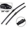 Ex P1217S 
Front Wiper Blades For Audi A3 8P 2003 2004 Windshield Windscreen Front Window 24"+19"
27C03 Kamoka