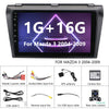 Android Stereo For Mazda 3 BK with Apple CarPlay and Android Auto GPS NZ Maps Camera Stereo 1G 16G WIFI GPS Quad Core 2 din for Mazda Axela 2004-2009