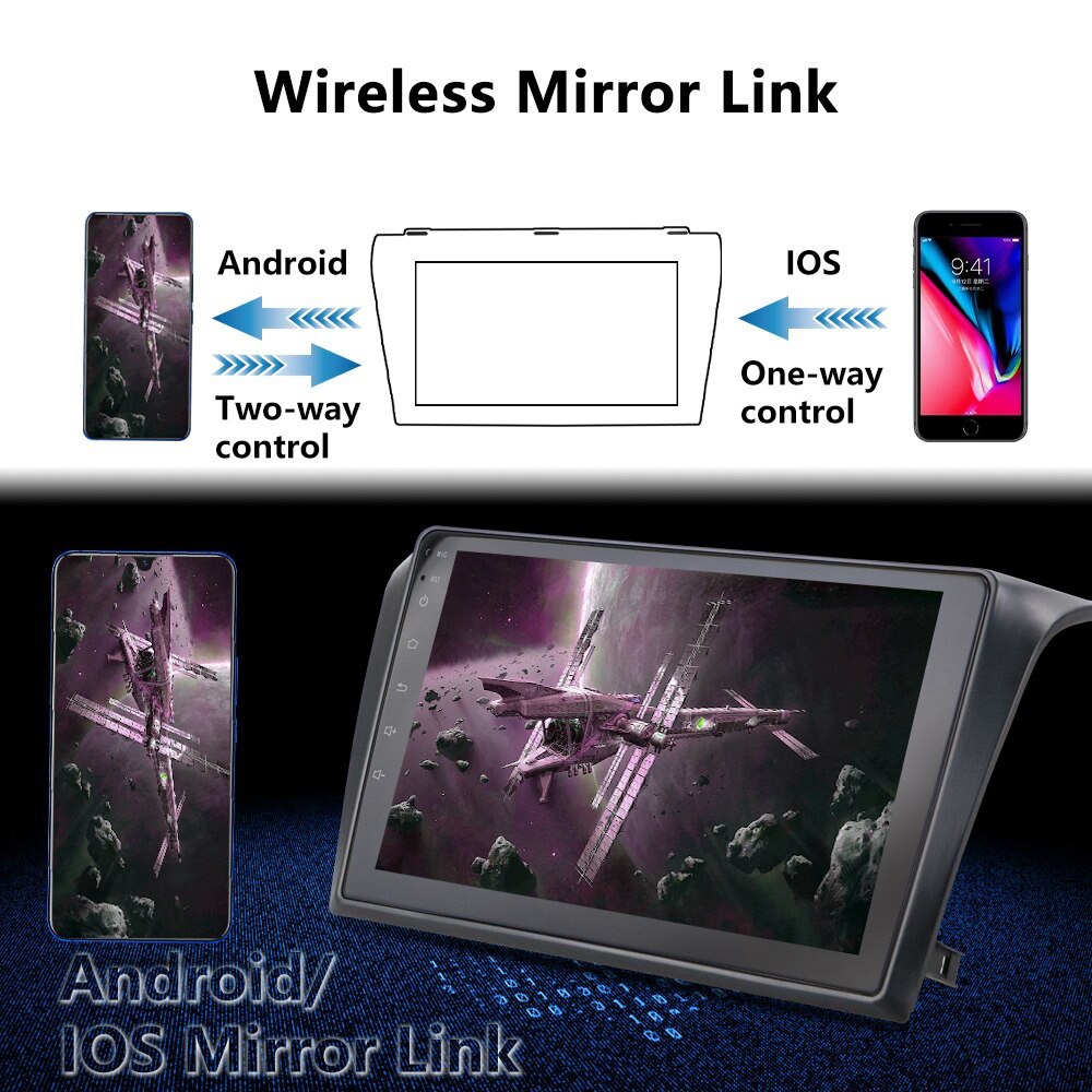 Android Stereo For Mazda 3 BK with Apple CarPlay and Android Auto GPS NZ Maps Camera Stereo 1G 16G WIFI GPS Quad Core 2 din for Mazda Axela 2004-2009