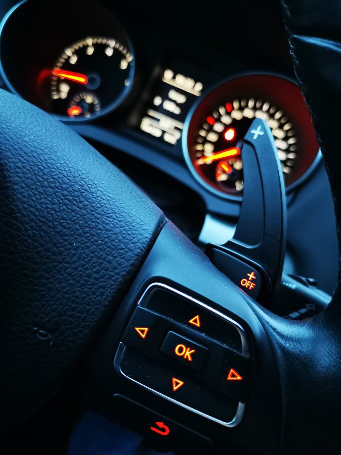 KCP Paddle Shift Extension Set VW Golf 5 MK5 Golf 6 MK6 GTI R20 R36 Tiguan