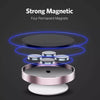 *** PAIR *** Magnetic Phone Holder Suitable for Iphone, Samsung (SILVER)