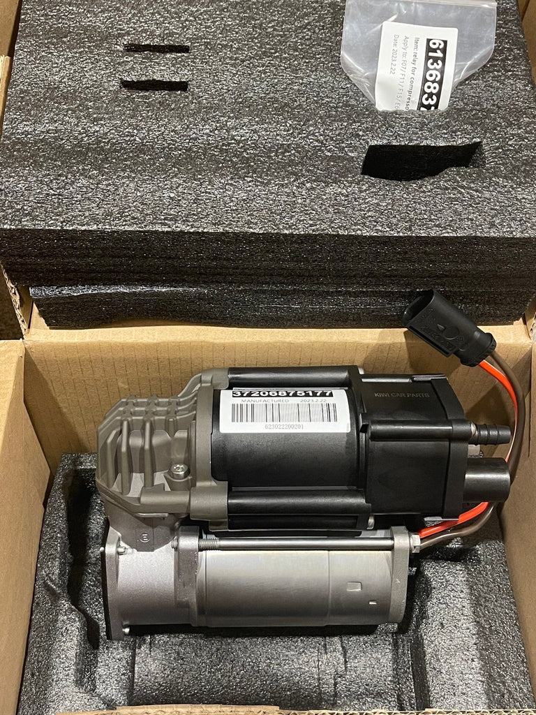 Kiwi Euro Parts bmw X5 F15 F16 F85 F86 back low fix low iar bag air suspensions compessor air pump buy in Auckland warehouse NZ stock 

Air Suspension Repair Kit For BMW X5 X6
2PCS REAR AIR SPRING BAGS + SUSPENSION AIR COMPRESSOR PUMP FOR BMW X5 F15 F85 X6 F16

Air Spring Bags:
37126795013
37126795014
Air Suspension Compressor:
37206875177
37206850555
37206868998
buy in nz
Auckland stock 
NZ stock
Buy in New Zealand 
Bmw auto spares 
BMW auto parts NZ 
Bmw wrecker wrecking cheap spares