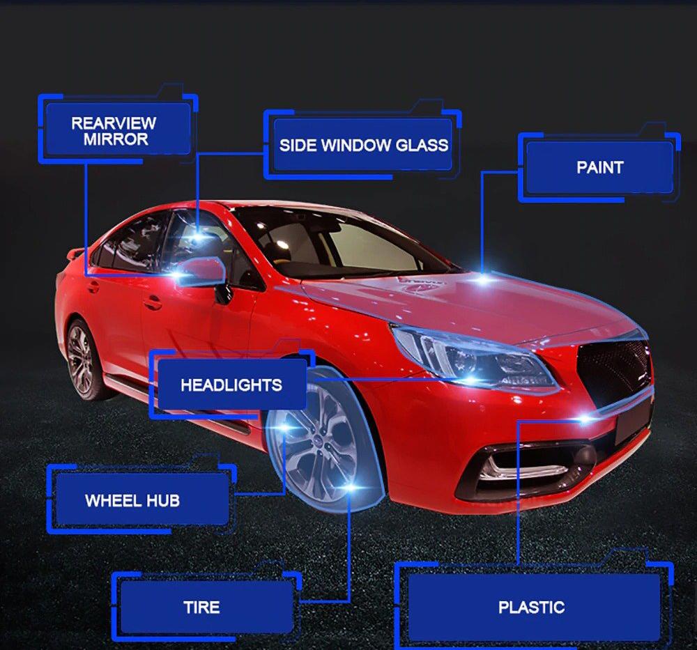 250ml 9H Ceramic Car Coating Wax Nano Spray Top Coat Wax Polish Polymer Paint Wax Sealant Polishing Liquid Wax