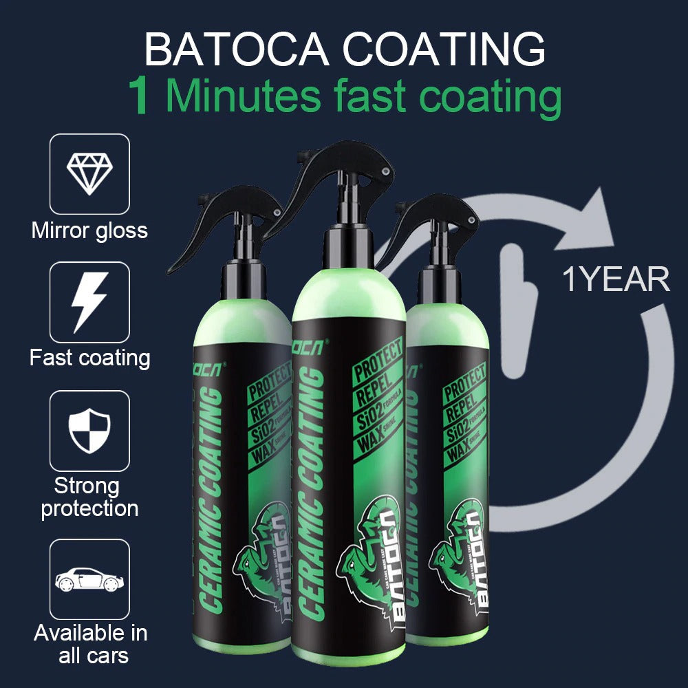 250ml 9H Ceramic Car Coating Wax Nano Spray Top Coat Wax Polish Polymer Paint Wax Sealant Polishing Liquid Wax