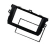 2Din Car Stereo Car Audio Fascia Plate Panel Frame Compatible with Toyota Corolla 2008-2010