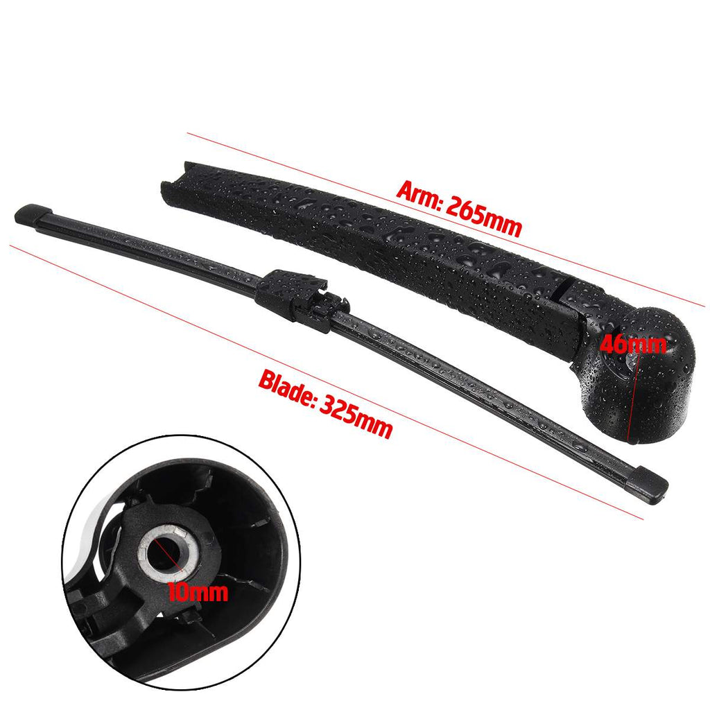 Rear Wiper Arm Blade For VW Polo 2005 - 2009 1.2 1.4 1.9