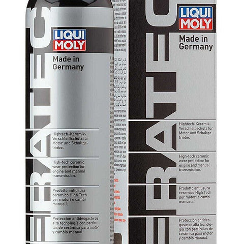CERATEC Liqui Moly 300ml SKU 3721 High-tech Ceramic Wear Protection 
engine Oil Additive
LIQUI MOLY CERA TEC Oil Additive 300ml High-tech Ceramic Wear Protection Oil Additive SKU 3721 CERATEC
For engines, manual transmissions, pumps and compressors