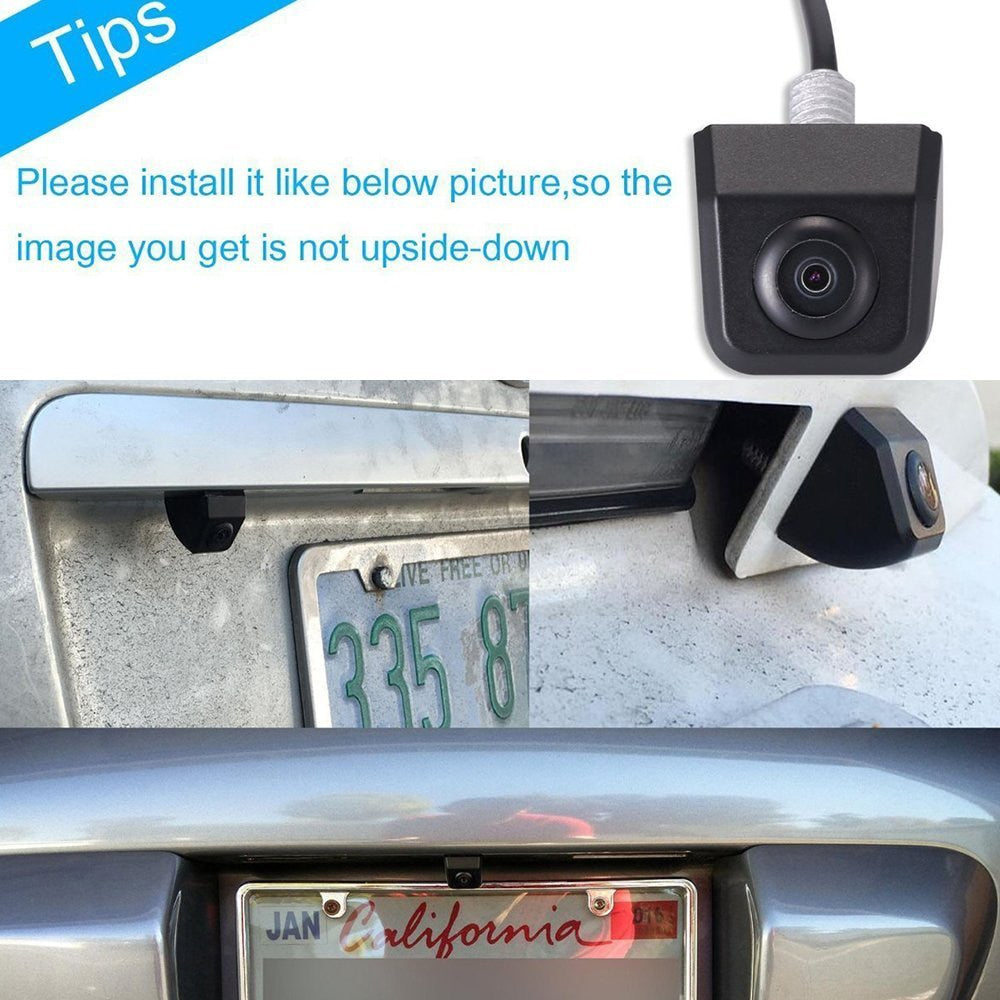 170 Degree universal auto camera night vision HD CCD front Vehicle Camera Car Rear view camera rearview Back Parking Monitor car stereo camera