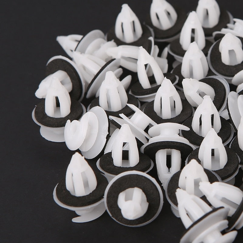 50PC/Bag Door Panel Clips With Seal Ring Suit For BMW E34 E36 E38 E39 E46 M3 M5 Z3 X5