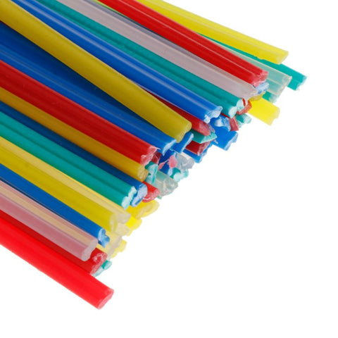 50pcs Plastic Welding Rods Bumper Repair Welding Sticks Welding Soldering Supplies