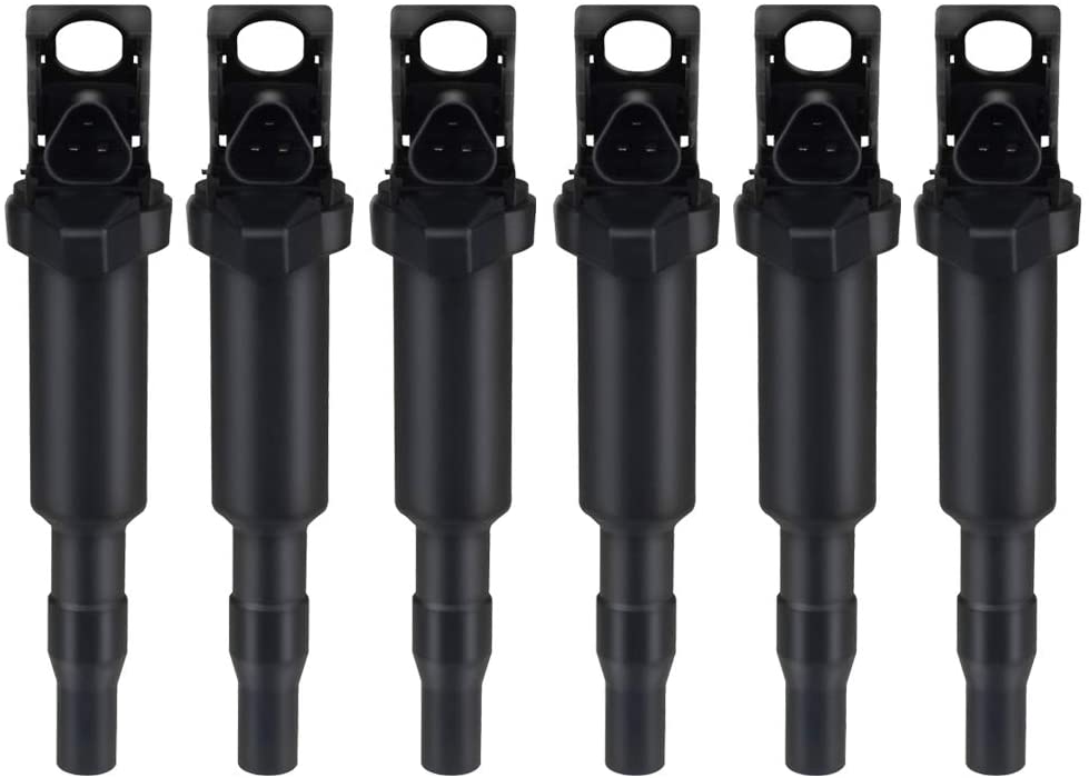 To -
Bosch IGNITION COILS 6Pcs Set For BMW 0221504470 E81 E87 E46 E60 E90 X3 X5 Part # 12138616153 12137594596