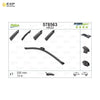 VALEO 578563 - 
 Rear Wiper Blade For VW Golf MK5 GTI R32 GT TSI, Touareg, Tiguan, Passat 8 Variant, Polo, Audi A3 8V1 09.12-, A3 8VA 02.13+