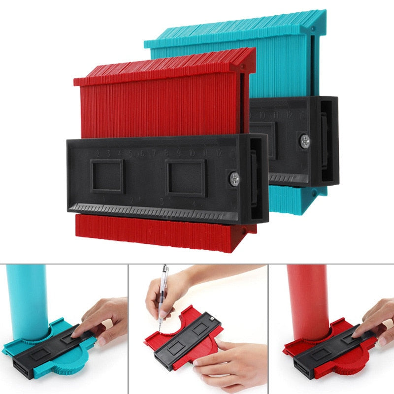 *Sale** Irregular Shaper Scale Contour Profile Ruler Gauge Tiling Laminate Tiles DIY Edge Shaping Tool