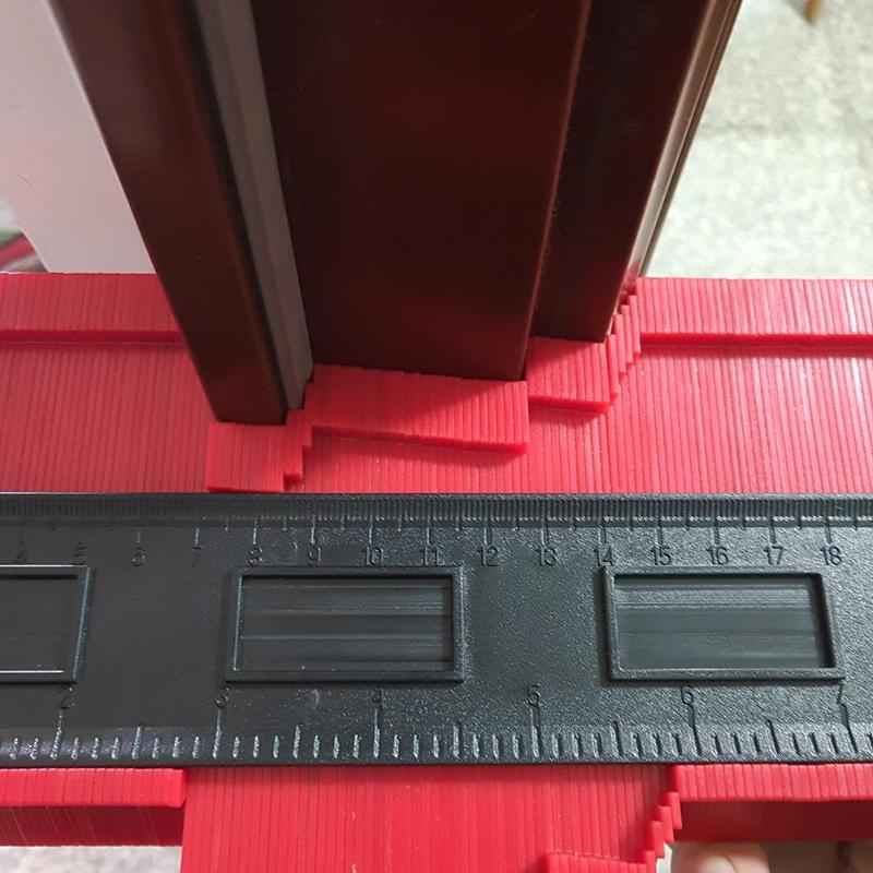 *Sale** Irregular Shaper Scale Contour Profile Ruler Gauge Tiling Laminate Tiles DIY Edge Shaping Tool