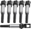 6PCS/Lot Ignition Coils 12138616153 12137594596 0221504470 12137571643 C1795 C1826 DELPHI GN10571 GN10571-12B1 NGK 48705 U5055 U50556 for BMW E81 F22 F23 E46 E90 F33 X3 E83