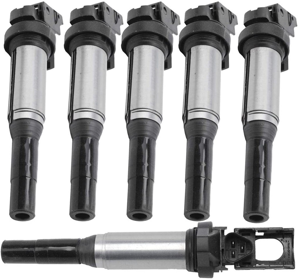 6PCS/Lot Ignition Coils 12138616153 12137594596 0221504470 12137571643 C1795 C1826 DELPHI GN10571 GN10571-12B1 NGK 48705 U5055 U50556 for BMW E81 F22 F23 E46 E90 F33 X3 E83