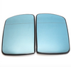 LEFT Side Door Wing Mirror Glass Heated Blue Left Suitable For BMW X5 E53 99-06 3.0i 4.4i Rearview Mirror
