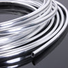 6M Chrome Moulding Trim Strip Car Door Edge Scratch Guard Protector Cover