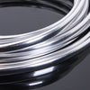 6M Chrome Moulding Trim Strip Car Door Edge Scratch Guard Protector Cover