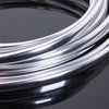 6M Chrome Moulding Trim Strip Car Door Edge Scratch Guard Protector Cover
