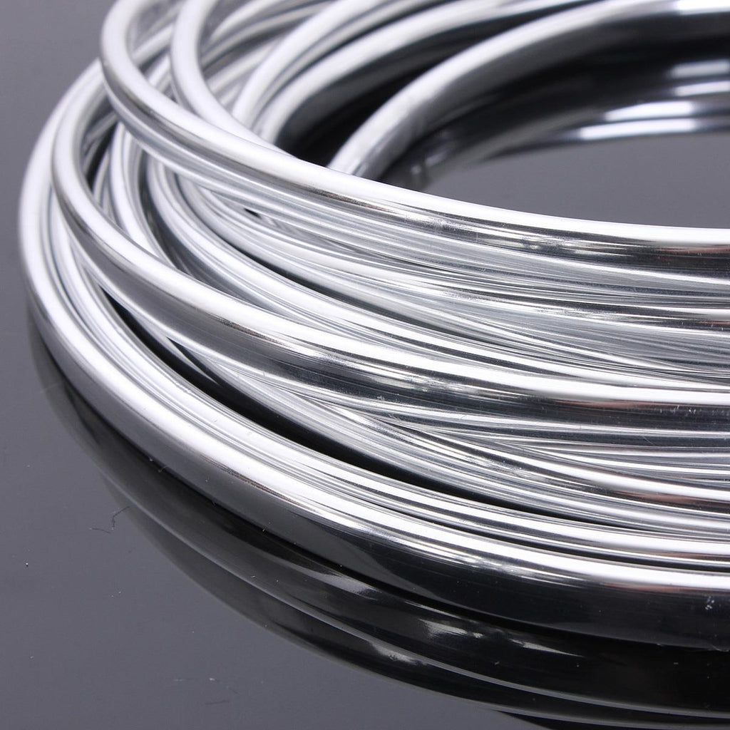 6M Chrome Moulding Trim Strip Car Door Edge Scratch Guard Protector Cover