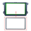 Stereo Frame For VW 7 Inch Car Radio DVD CD Frame Stereo Trim Quick Instal For Volkswagen