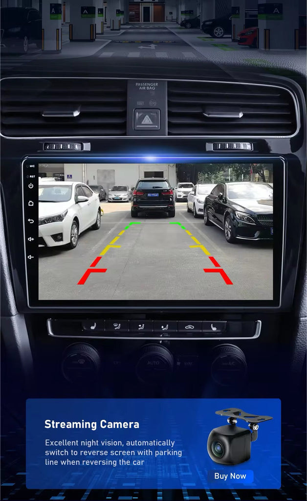 2+32G Android Car Stereo For VW Golf MK7 + Reverse Camera, Supports Apple CarPlay And Android Auto, Online NZ Map, Car Head Unit For VW MK Golf 7 GTI