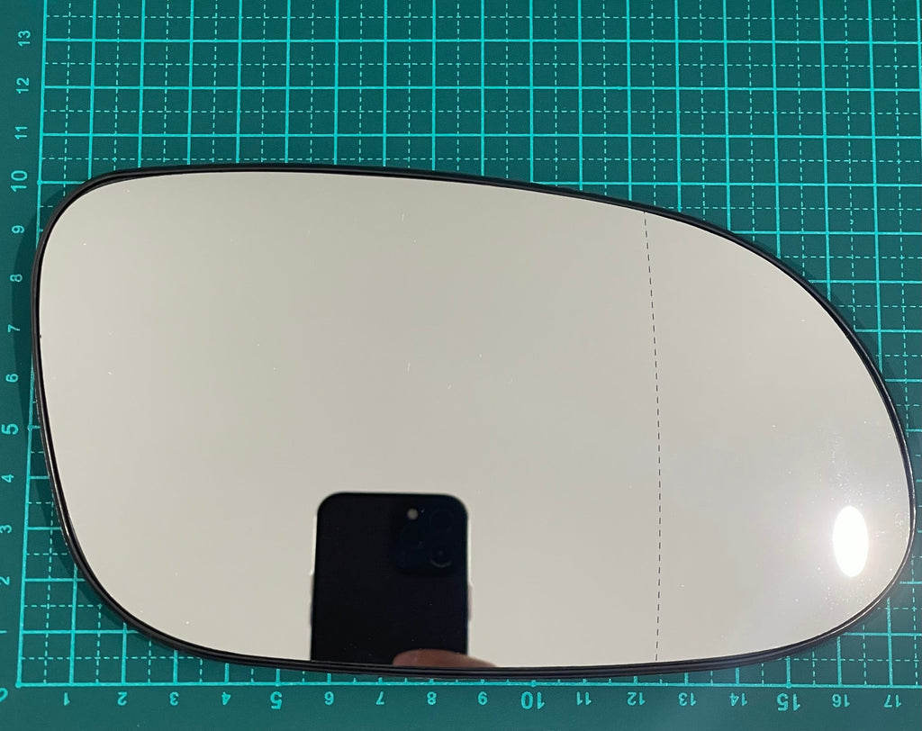 Right Hand Wide Angle Heated Mirror Glass for MERCEDES BENZ CLK 1997-2008 / SLK 1996-2004 / A-CLASS 1997-2004 (not fit for R171 , R230 )