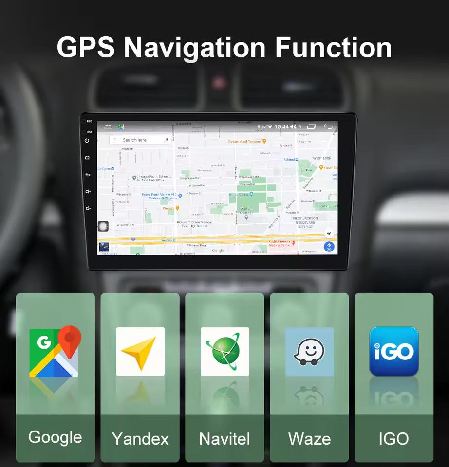 9” Car Stereo 4+64G For TOYOTA HILUX 2015 - 2023 Supports Apple CarPlay Android Auto GPS NZ Map Android 12 Radio BT Hands Free Calls