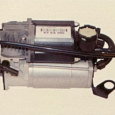 Air suspension, compressor For Audi A6 2004 - 2011 A6 4F, C6, S6, A6L, Avant 4F0616005 E B 
4F0616006 A
4F0616005 D 4F0616005F