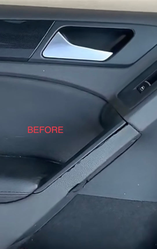 Interior Doors Handle Cover Black Inner For VW Golf 6 GTI MK6 2009 2010 2011 2012 2013 5K4868039A Front Rear Door Pull Trim