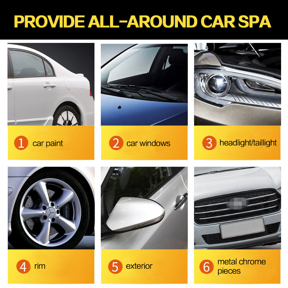 2 x 9H Ceramic Car Coating Motocycle Paint Care Car Liquid Glass Nano Hydrophobic Coating