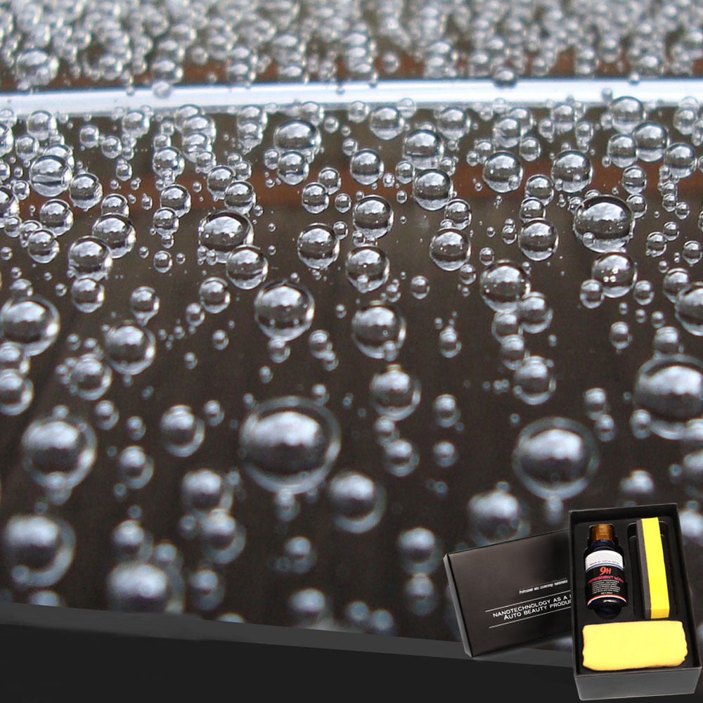 2 x 9H Ceramic Car Coating Motocycle Paint Care Car Liquid Glass Nano Hydrophobic Coating