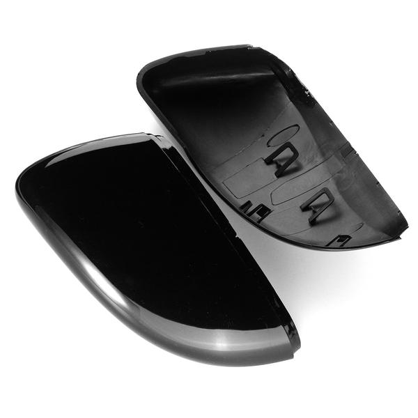 Right Side Black Door Wing Mirror Cover Cap for Golf 6 MK6 2009 2010 2011 2012 2013