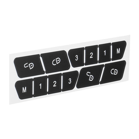 Door Lock Switch Control Button Repair Stickers For Mercedes For Benz W204 C300 2008-2014