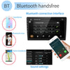 2 DIN Car Stereo Radio 10.1"Touch Android MP5 Player Bluetooth Rear View Camera