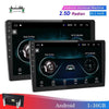 2 DIN Car Stereo Radio 10.1"Touch Android MP5 Player Bluetooth Rear View Camera
