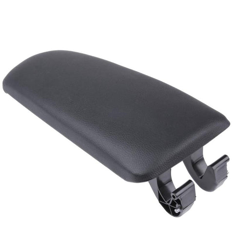 Leather Center Console Armrest Black Arm Rest Cap Suitable for Audi A4 B6 B7 02-07
